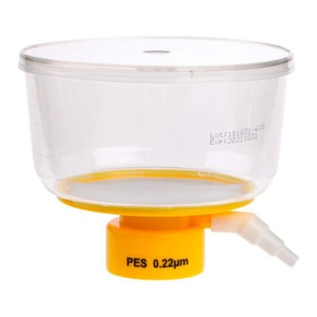 Celltreat CELLTREAT 500ml Bottle Top Filter, 0.22um PES Filter, 90mm Diameter, Sterile, 24/Case 229717